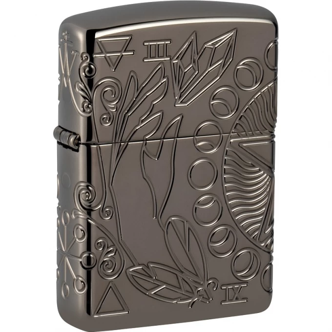 Зажигалка ZIPPO ARMOR® WICCA DESIGN 49689 Зажигалка ZIPPO ARMOR® WICCA DESIGN 49689